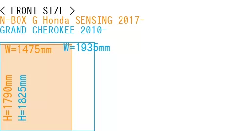 #N-BOX G Honda SENSING 2017- + GRAND CHEROKEE 2010-